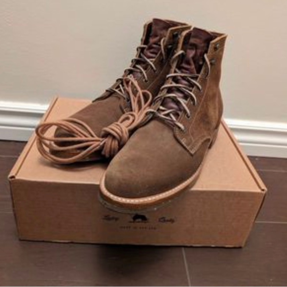 Truman dark coyote rough out